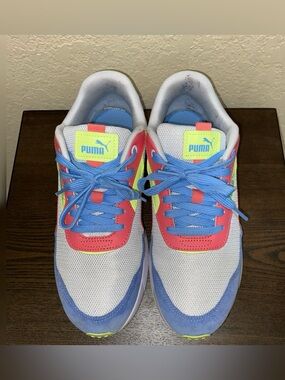 Multicolored Neon Puma Sneakers
